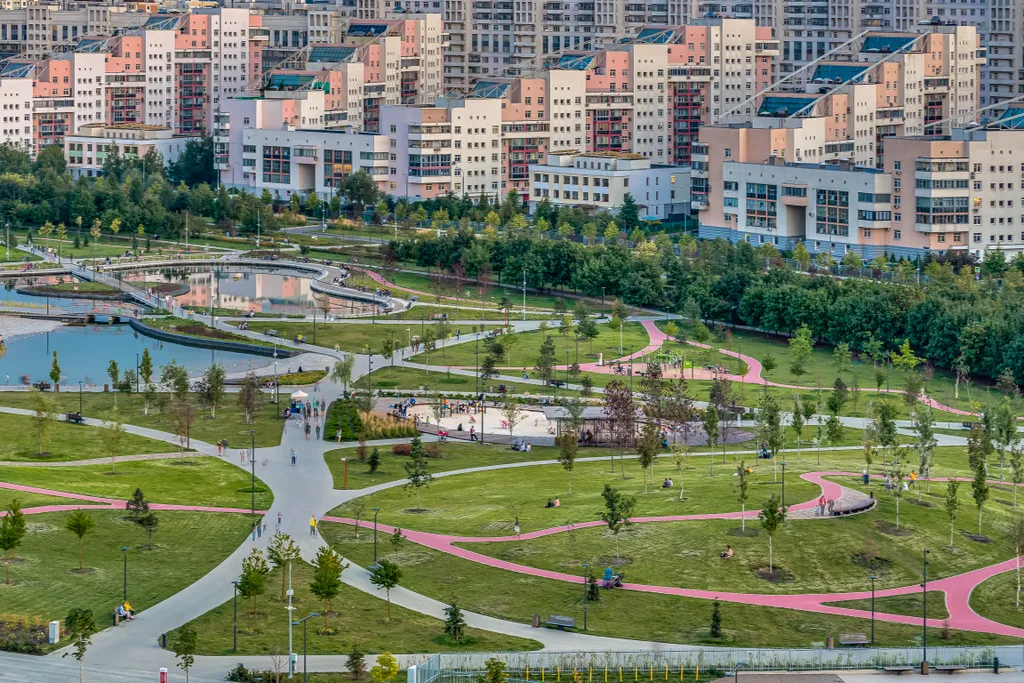 Квартира Квартира Апартамент с видом на парк и Москва сити — Москва