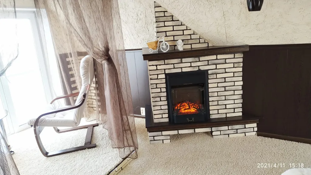 Дом на краю света с видом на Оку рядом с горнолыжной деревней Новинки