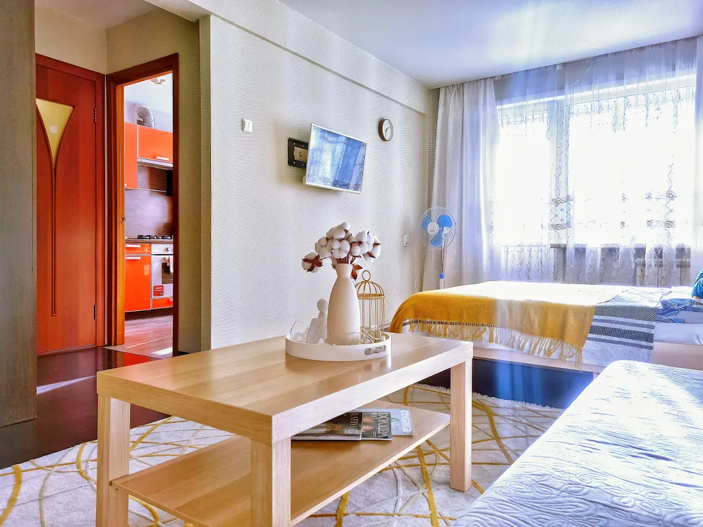 1-к квартира до 6 гостей около рынка Новый