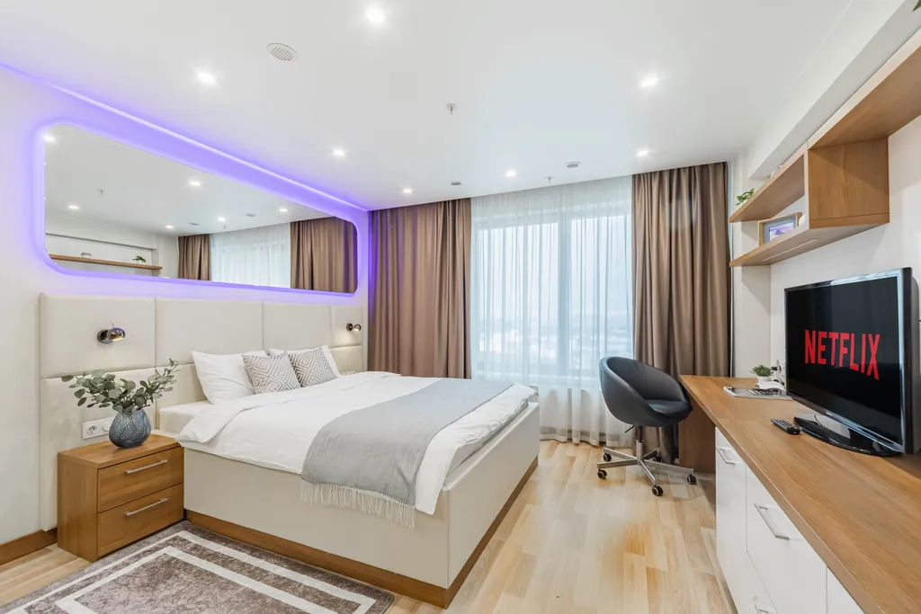 Квартира Панорамные апартаменты с видом на ландшафтный парк 5 мин у метро Митино — Москва