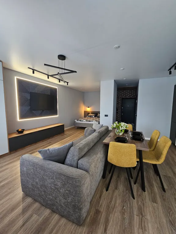 Студия с видом на Псковский Кром