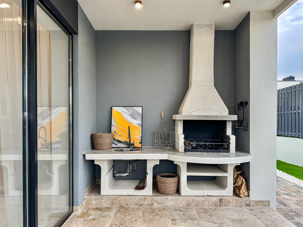 Одноэтажный загородный дом премиум класса