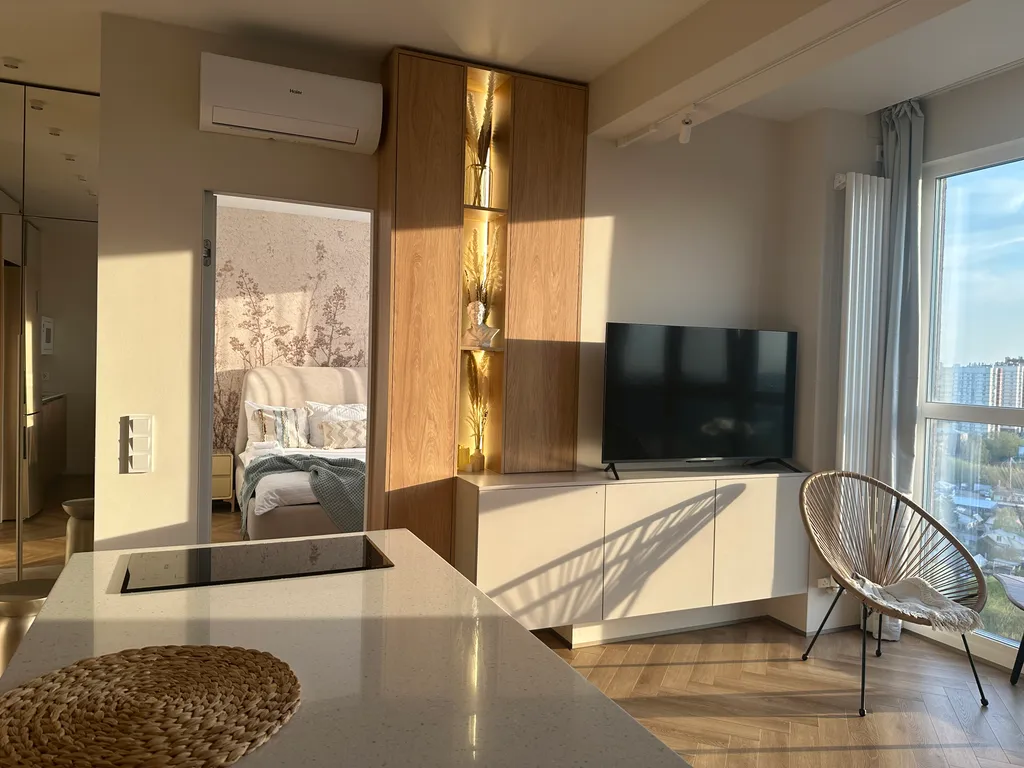 Панорамный апартамент на 18 этаже