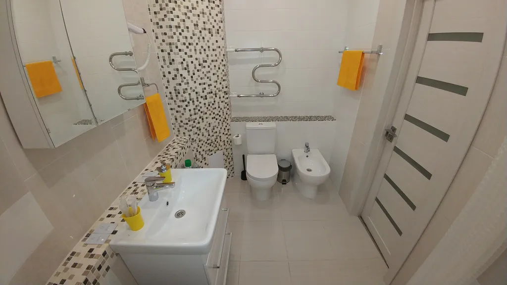 Просторная квартира с красивым видом на город