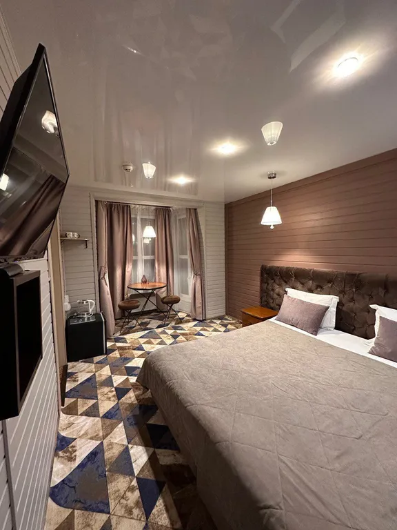 Семейный коттедж с двумя спальнями и видом на сад