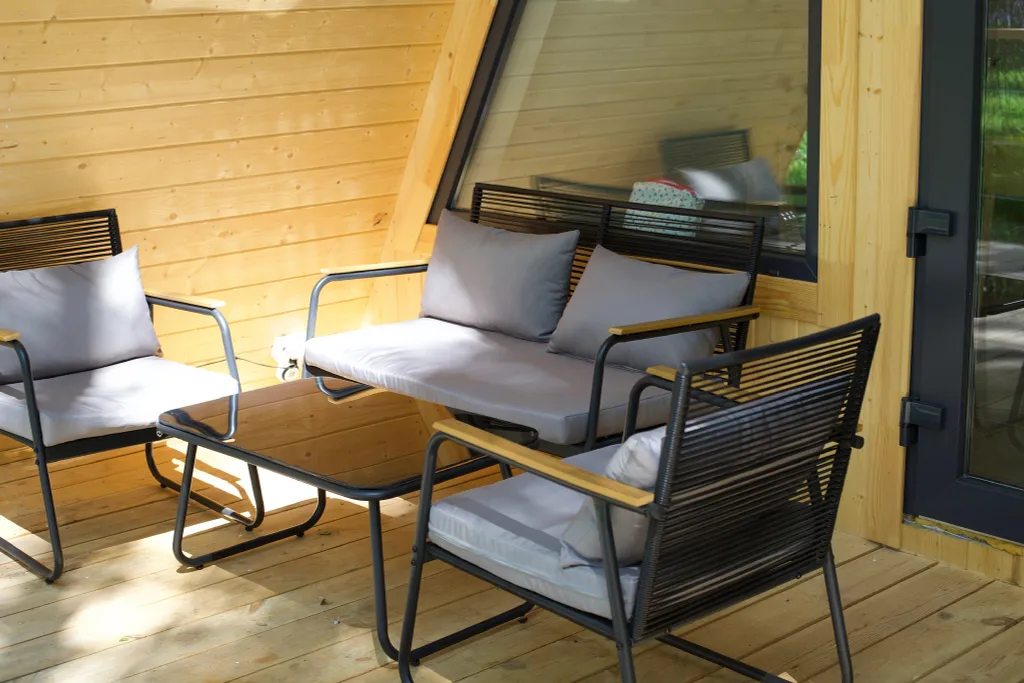 Коттедж Большой треугольный дом 90м2 с завтраком — Куровское