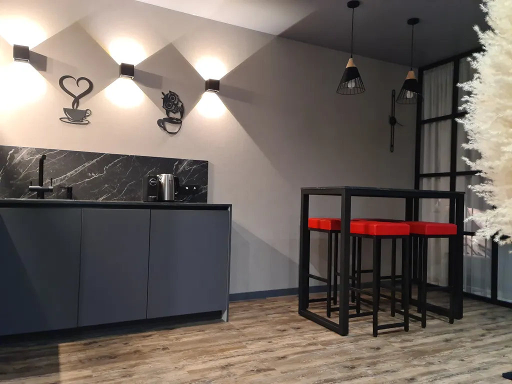 Дизайнерский Лофт с видом на закат