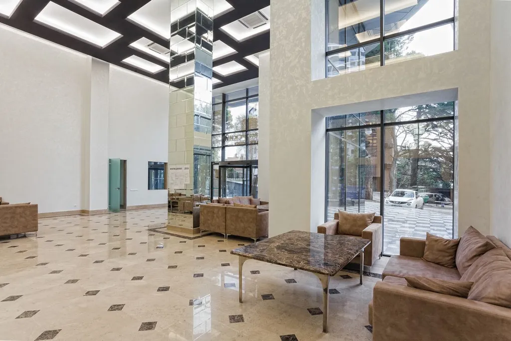 Студия с видом на бесконечную зелень