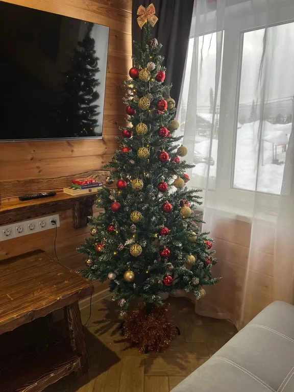 Комфортный отдых для компании вблизи горнолыжных трасс. Есть своя Баня