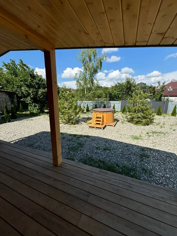 Деревянный уютный дом