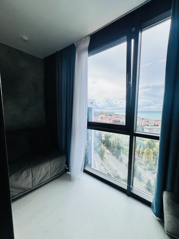 Квартира Квартира Студия на высоком этаже с видом на море — Адлер