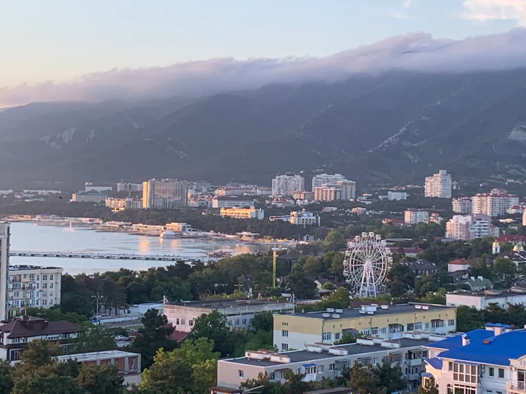 Студия с видом на море