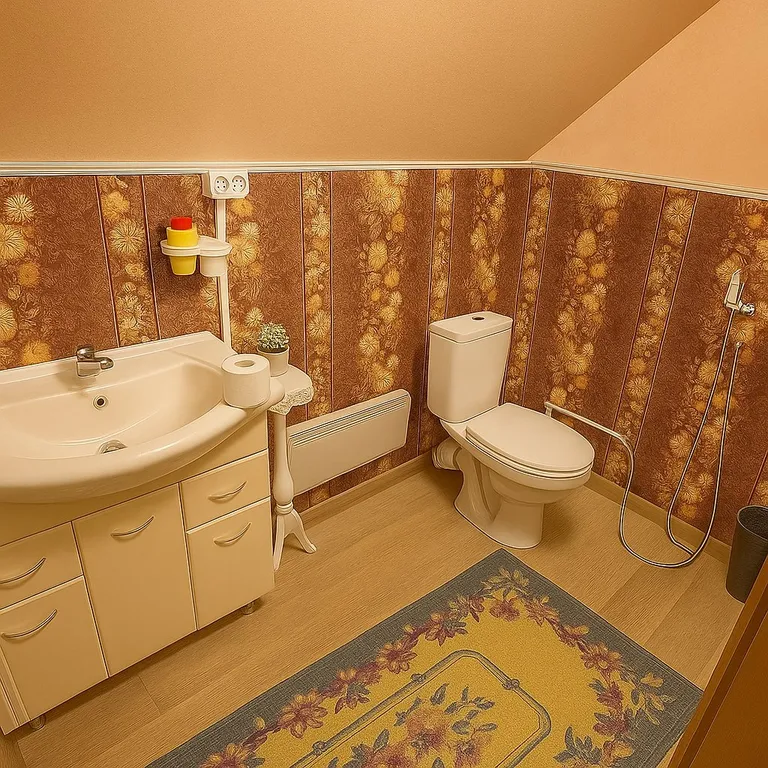 Сказочный домик в деревне