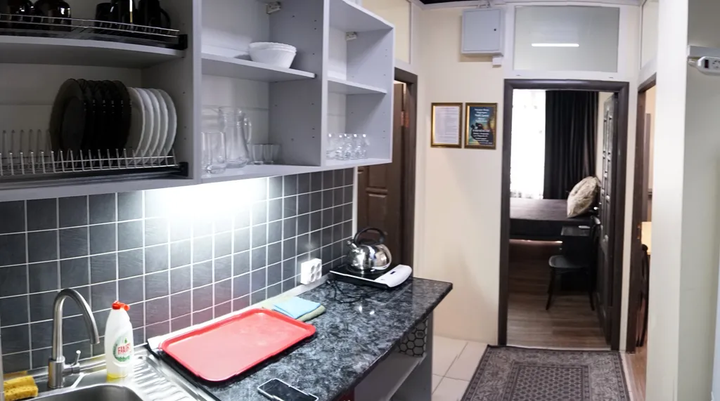 Двухкомнатная квартира до 6 спальных мест