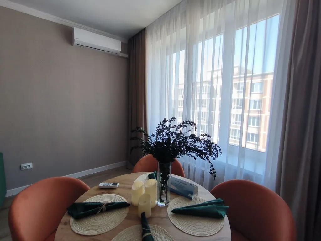 Квартира в современном экостиле с кондиционером