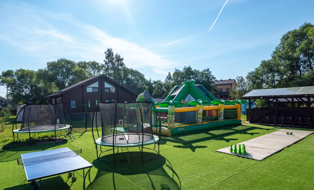 Коттедж Загородный дом с русской баней и множеством развлечений для всей семьи — Лобня