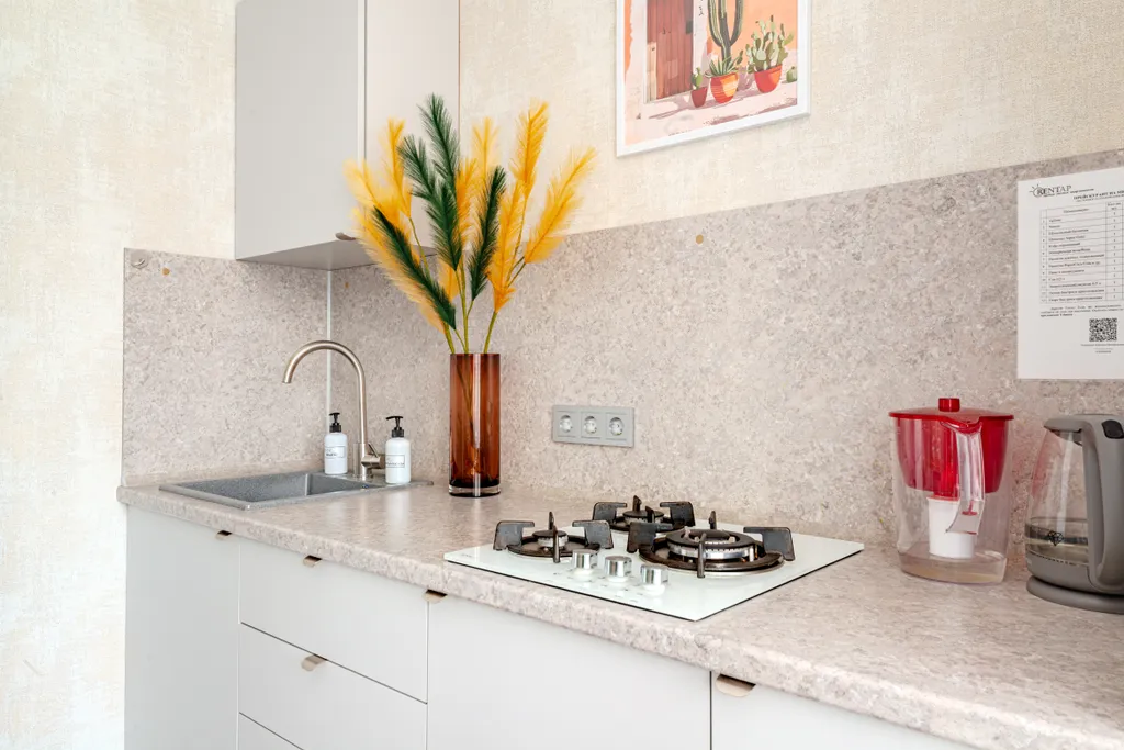 У залива в престижном микрорайоне, кондиционер, с гостиничным сервисом