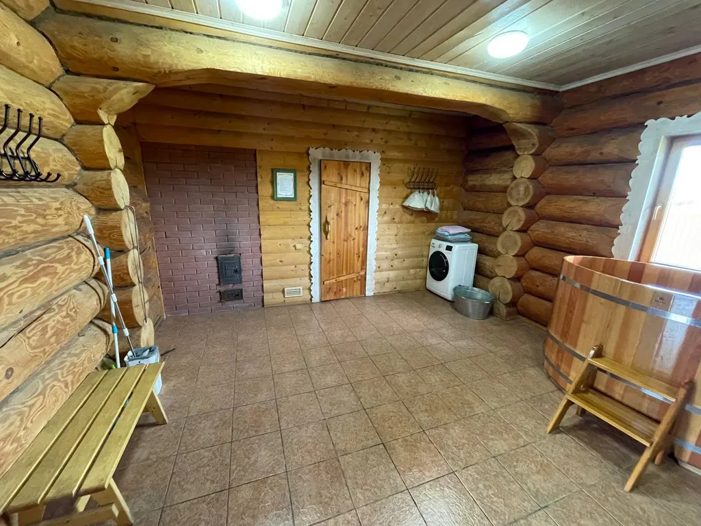 Домик с настоящей русской баней