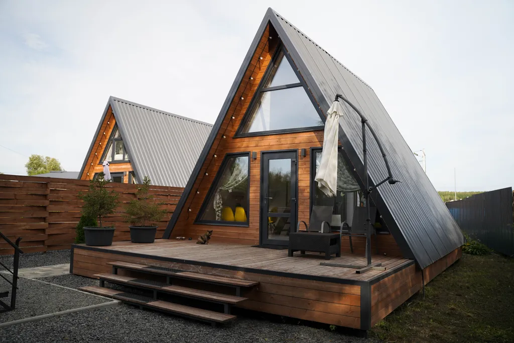 А-фрейм 1 "Глэмпинг "Озерное"