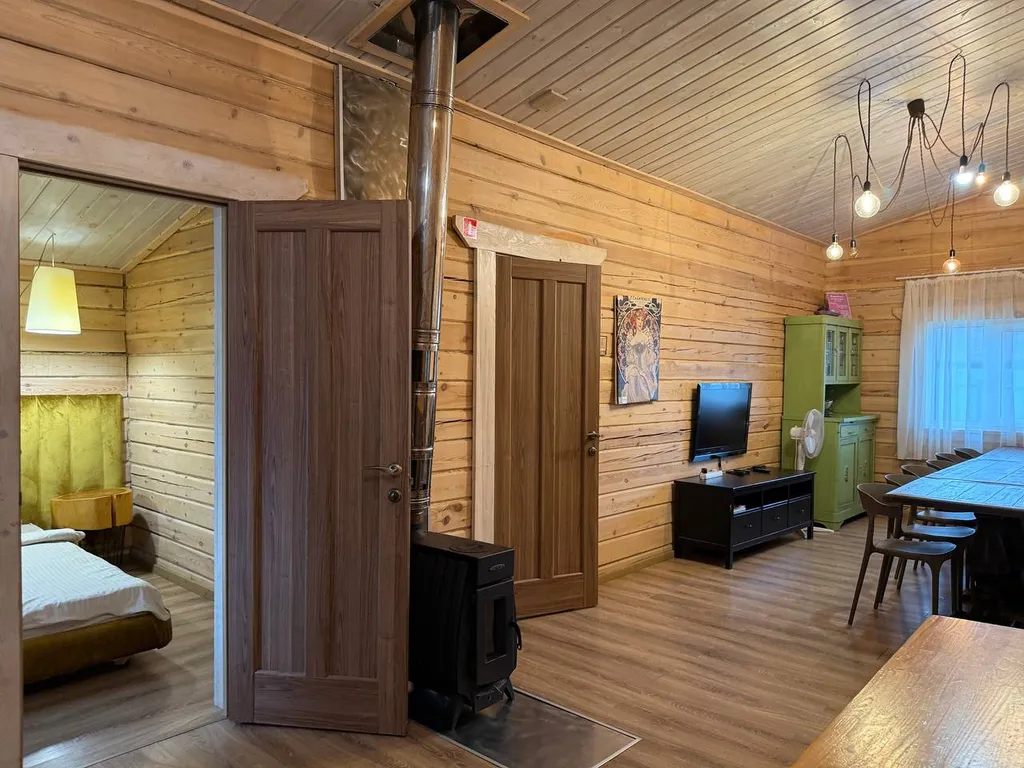 Шале Муха дом с верандой