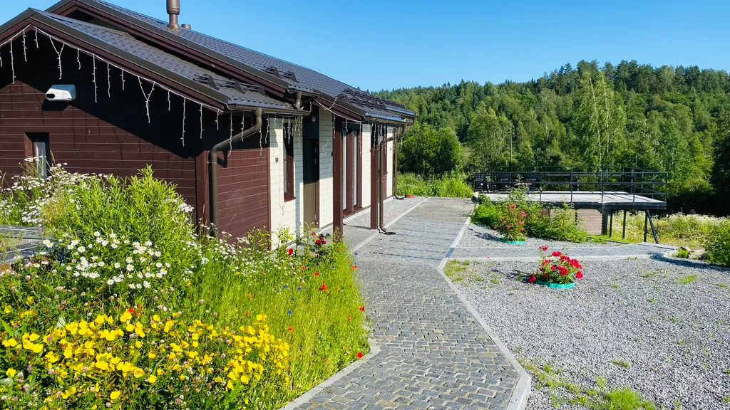 Уютный дом на берегу Ладожского озера