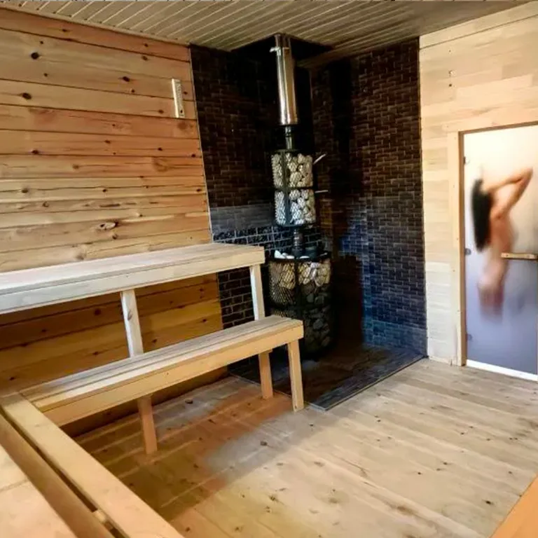 Дом - баня на дровах с купелью