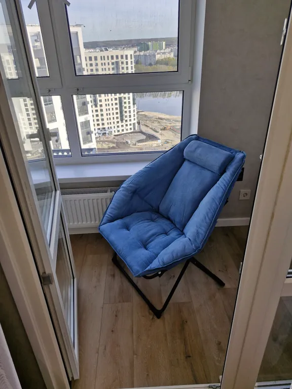 Уютная квартира на 16 этаже с видом на озеро в новом ЖК Upgrade