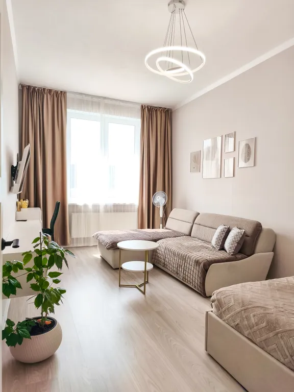 1-комнатная квартира в доме бизнес-комфорт класса — аренда посуточно в Мурино