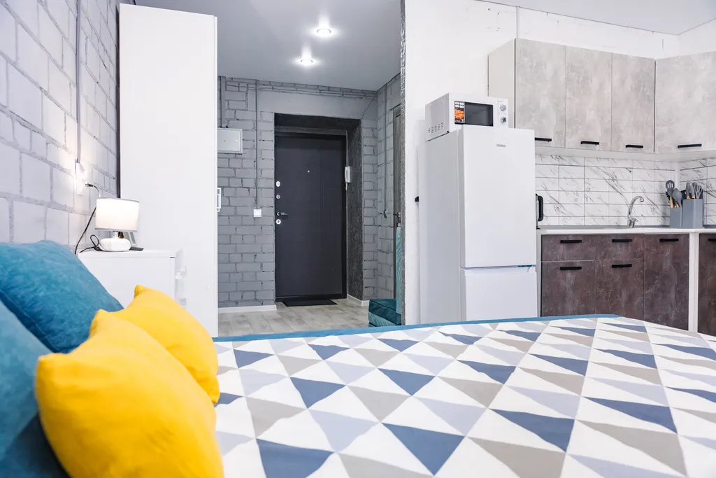 Квартира в центре города, на 10 этаже, с шикарным видом на город