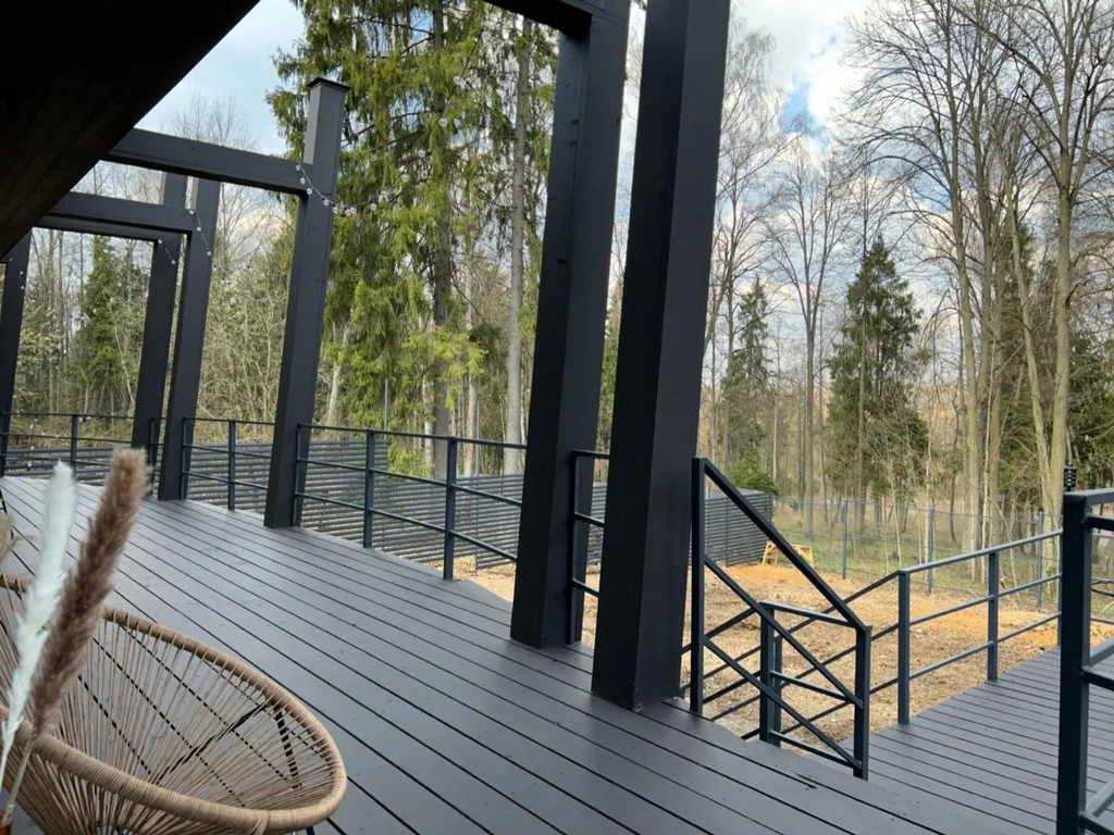 Вилла Луна с сибирским чаном и сауной с панорамным круглым окном