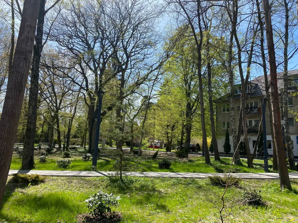 Квартира у моря с видом на парк