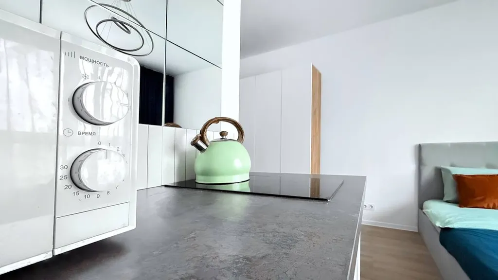 Современная студия для отдыха и командировки