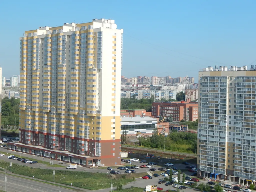 Уютная студия на 19 этаже в новом доме