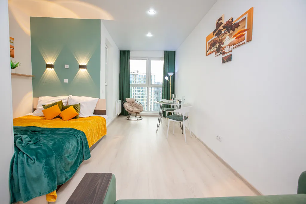 Квартира Новая студия с дизайнерским ремонтом ЖК Минск Мир — Минск