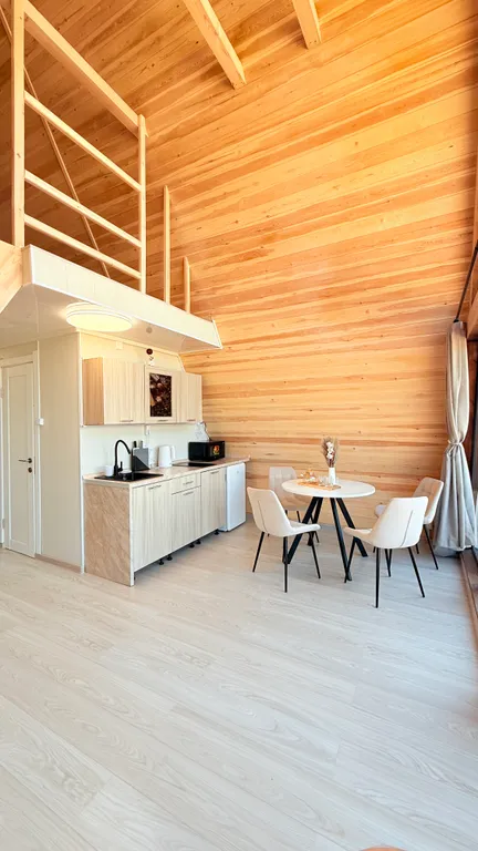 Дома А-фрейм на Ольхоне с видом на Байкал!