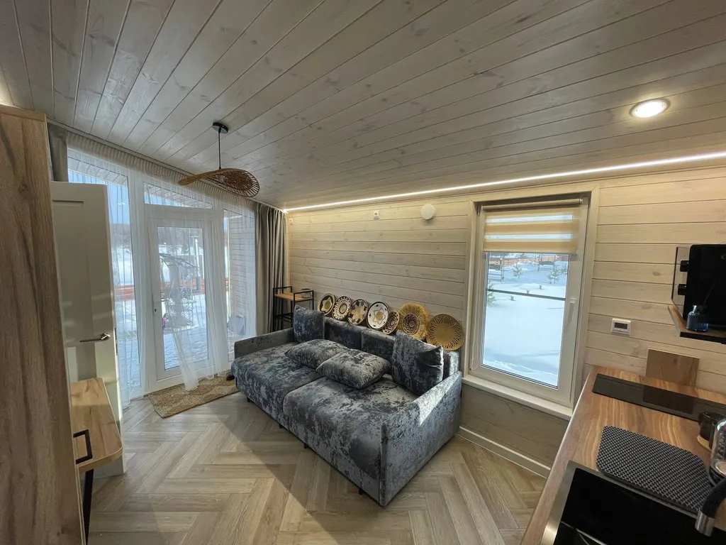 Домик Греция с террасой - барн-хаус с 2 спальнями