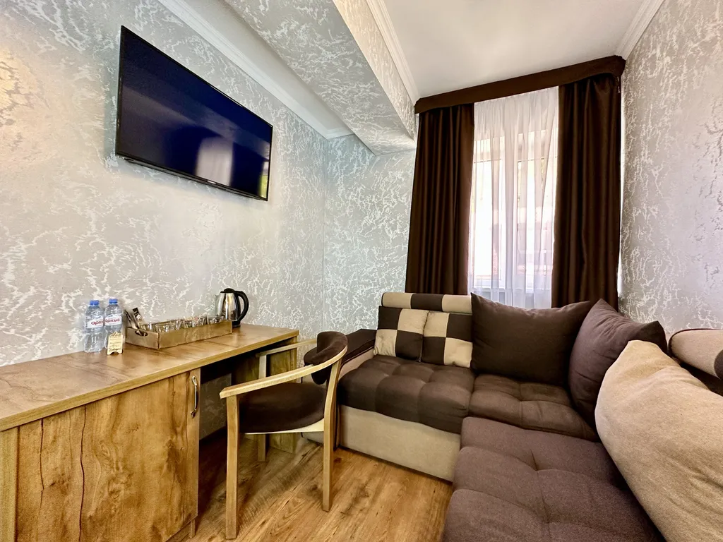 Квартира Квартира Уютный номер Люкс семейный с 2 спальнями — Архыз