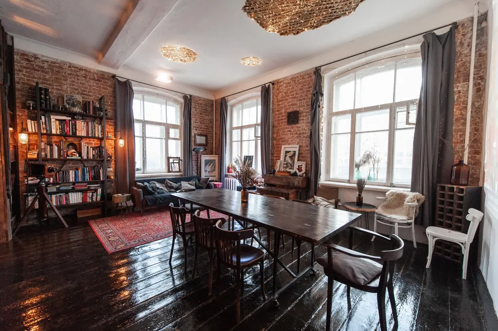 Квартира Лофт на набережной Яузы — аренда посуточно в Москва