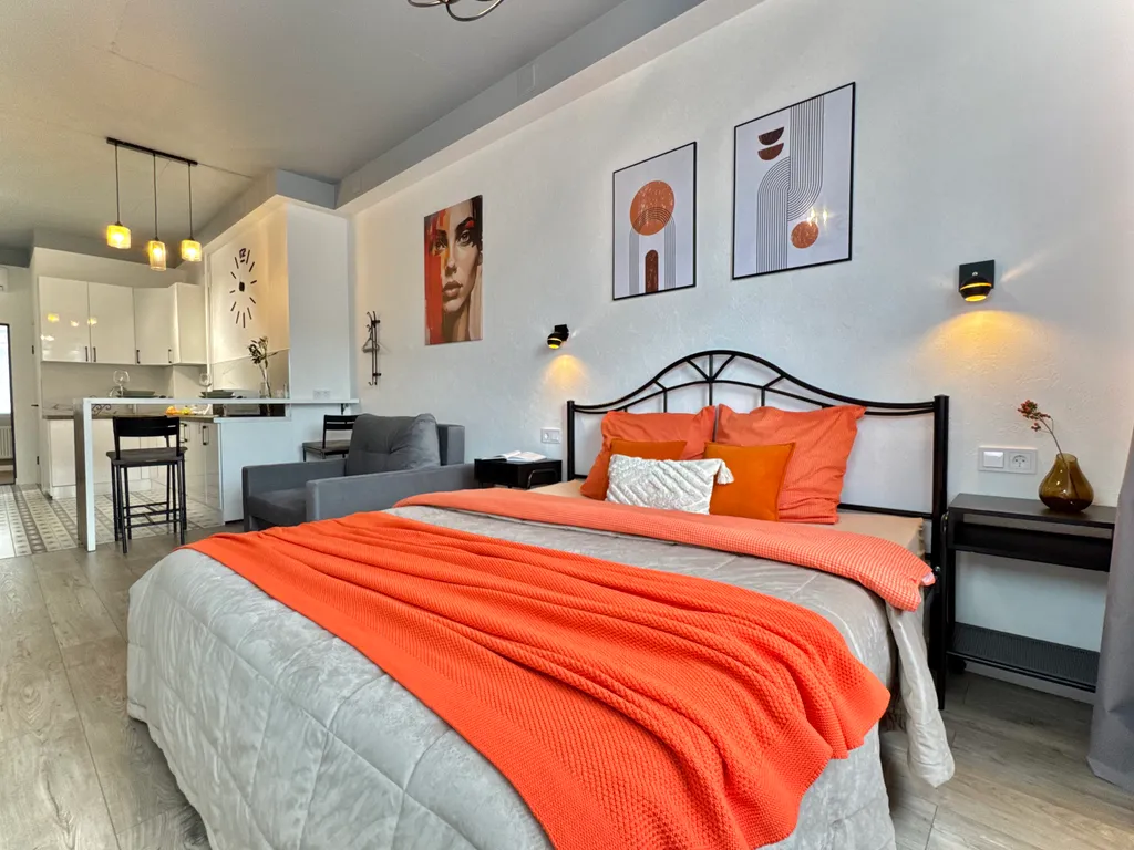 Квартира Квартира Каникулы в Кениге с видом на реку и набережную Рыбной деревни — Калининград