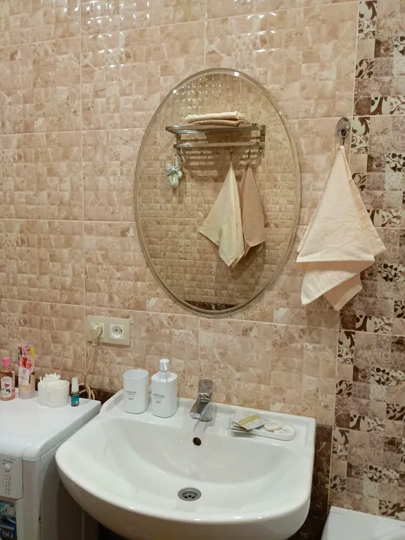 Квартира с большой ванной и панорамной лоджией