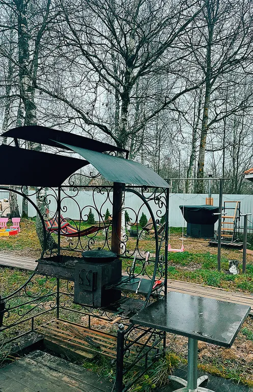 Коттедж Теремок с сибирским банным чаном на новой Риге — Истра