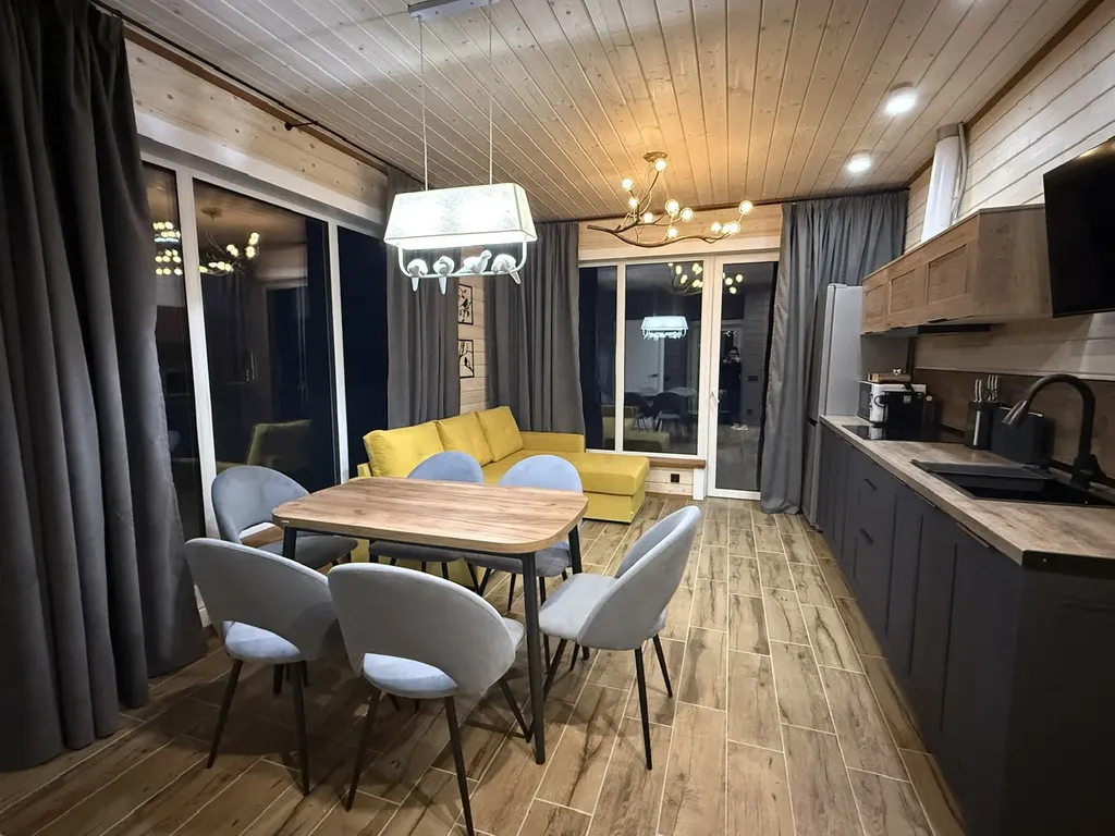 Дом с двумя спальнями на озере Сямозеро в Карелии