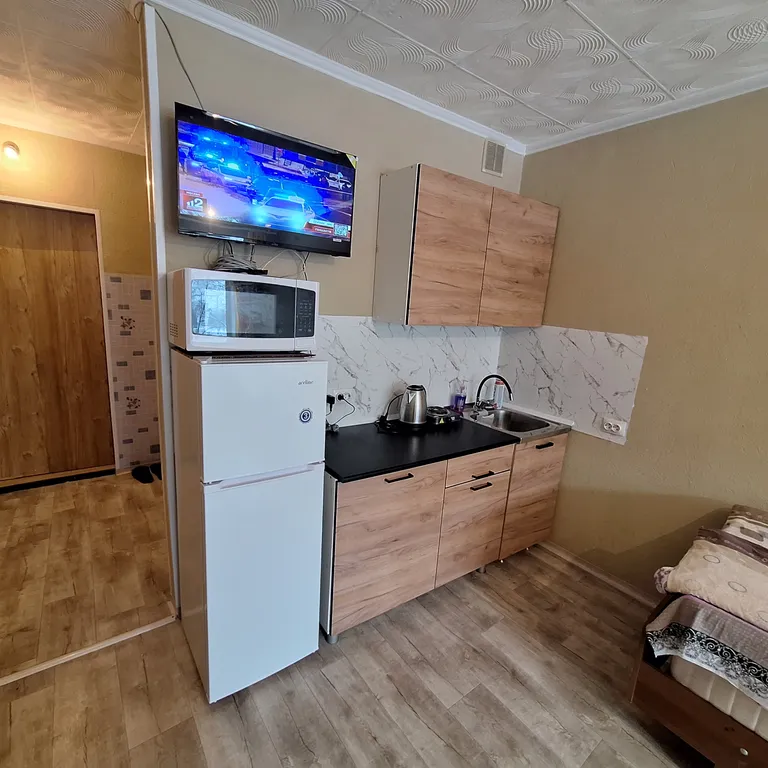 Уютная 1 комнатная квартира в хороший район города 5 спальных места