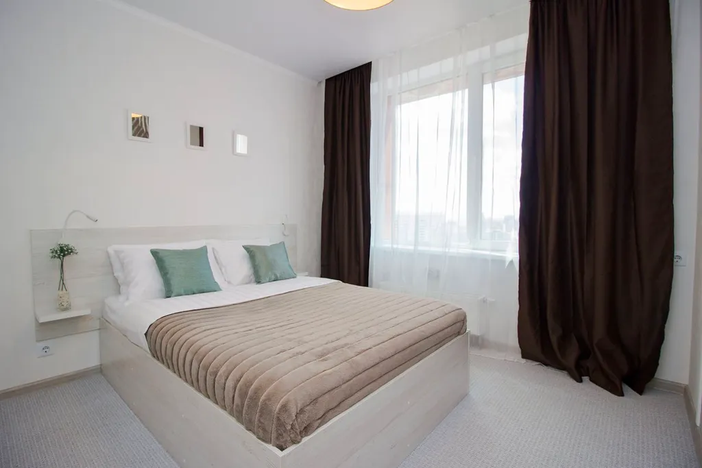 2-комнатная квартира в центре с видом на город