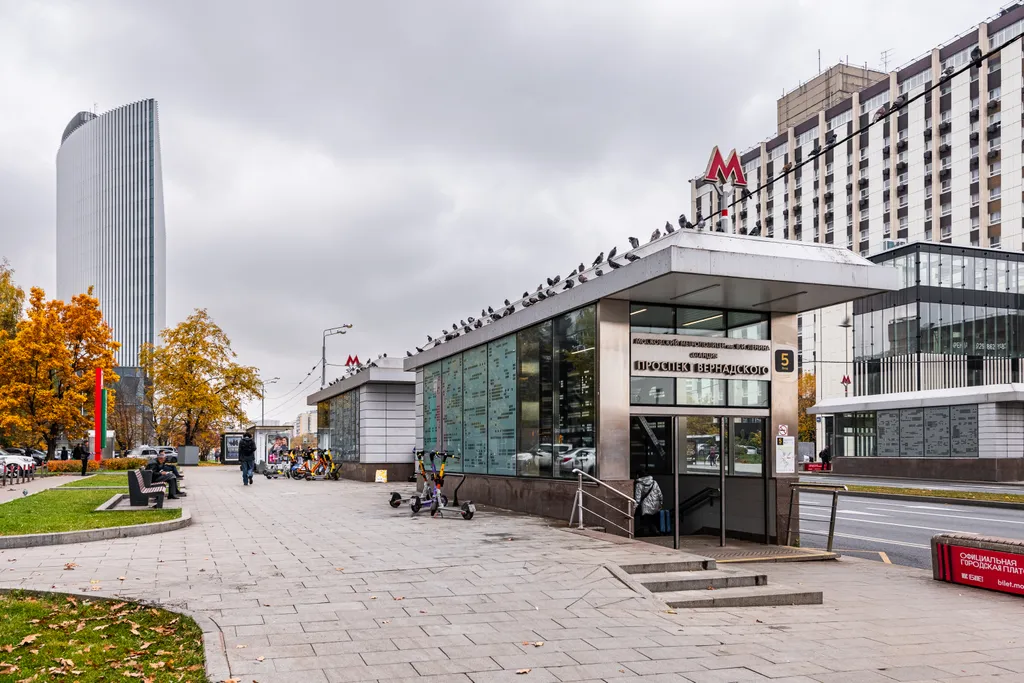 Квартира Квартира Уютная студия возле метро — Москва