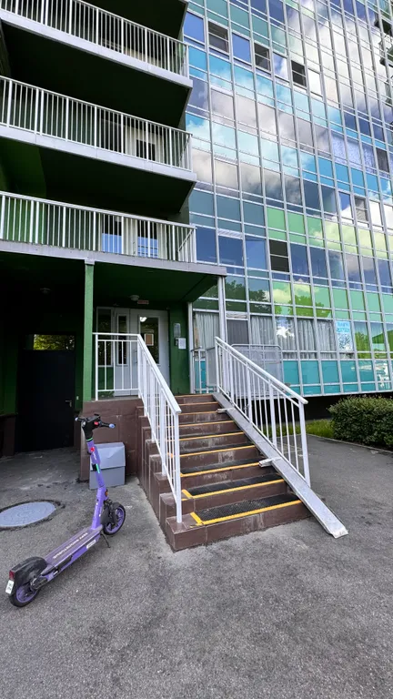 Квартира Квартира Студия у метро Ладожская для 2+1 гостей — Санкт-Петербург