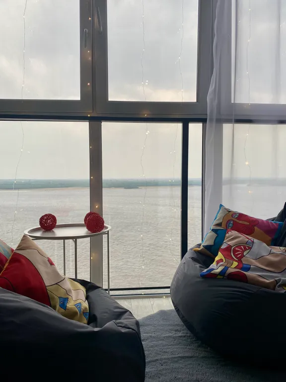 Уютная квартира с видом на набережную