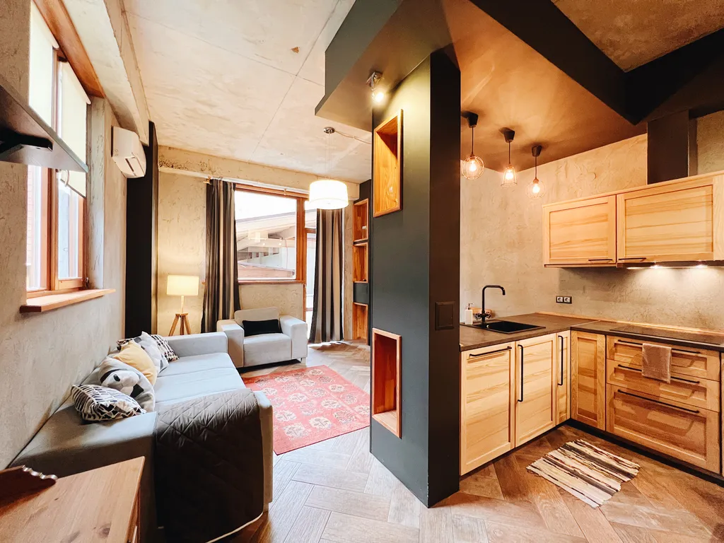 Двухкомнатная квартира в центре Красной Поляны