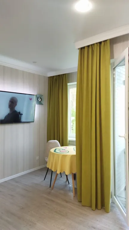 Уютная студия с шикарным видом на сосновый бор