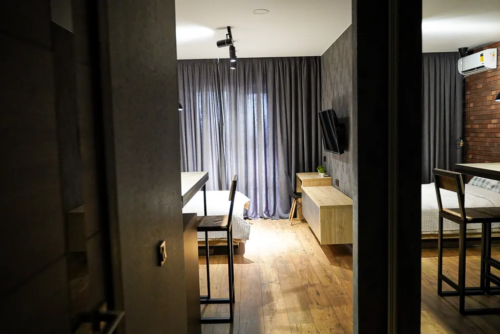 Студия с кондиционером в стиле Лофт